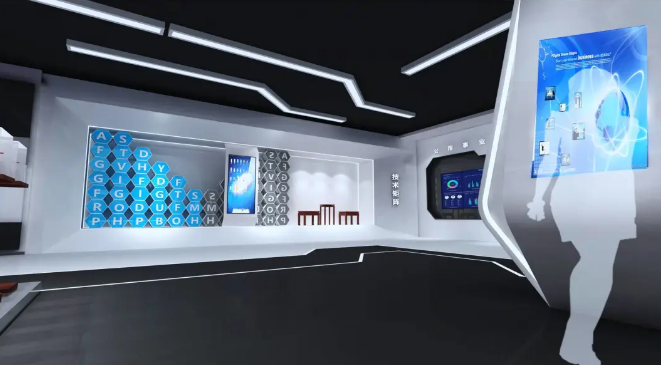 企業(yè)數(shù)字多媒體展館展廳設計.png